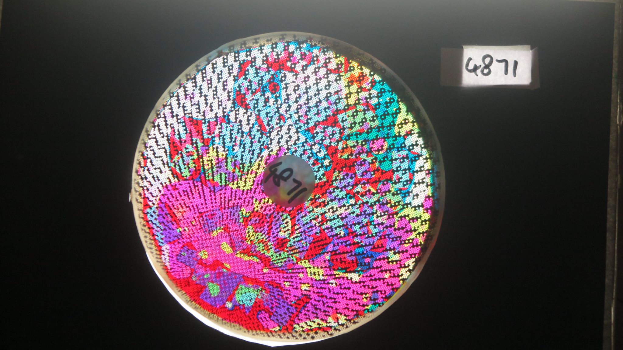 BV4871 bubble vision oil wheel